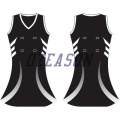 100% Top Polyester Custom Sublimation Netball Uniform (N002)